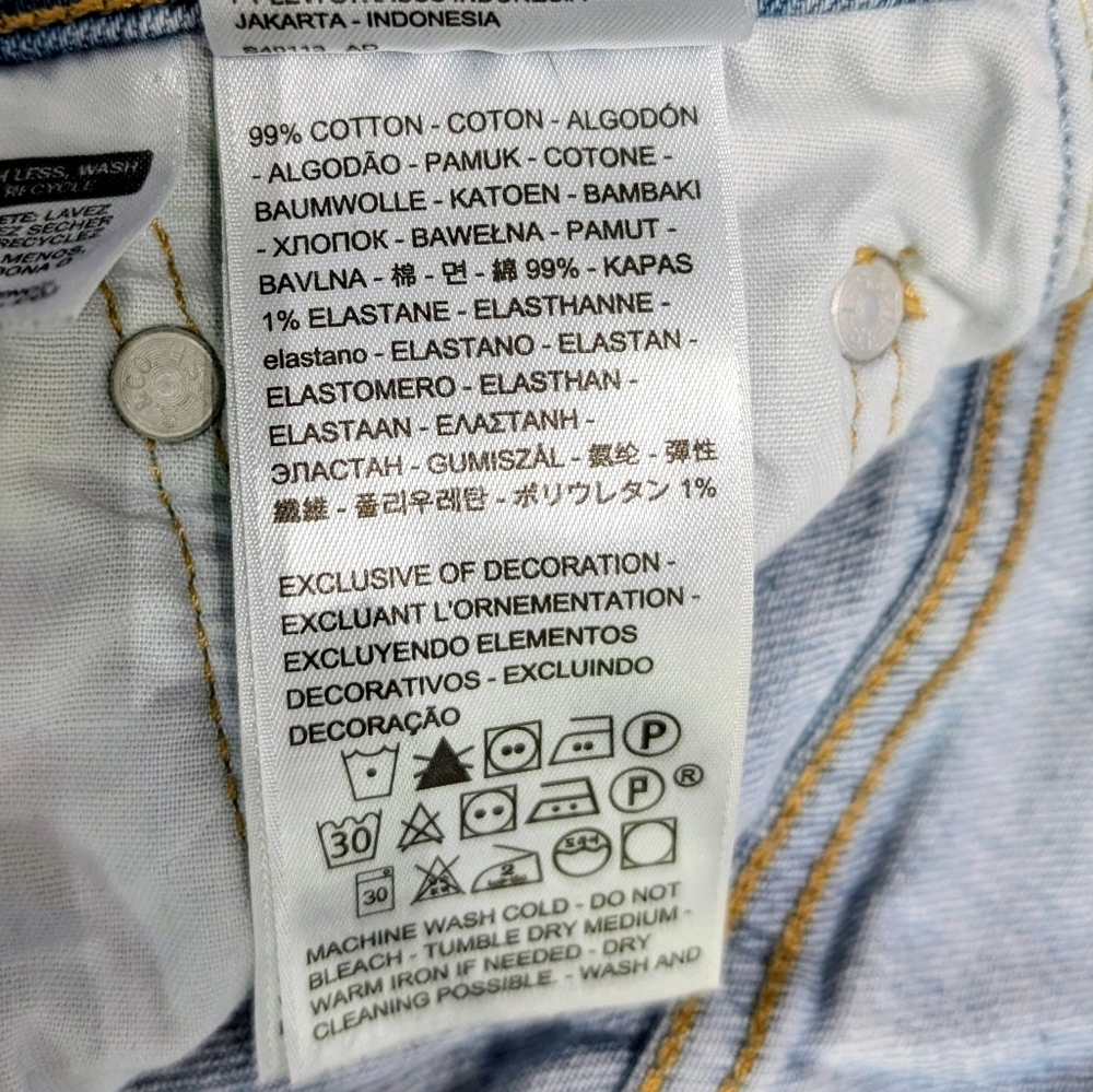 Levi's 501® Original Fit Stretch Women's Jeans, size W25 L30 - Picture 10 of 16